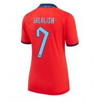 Fotballdrakt Dame England Jack Grealish #7 Bortedrakt VM 2022 Kortermet